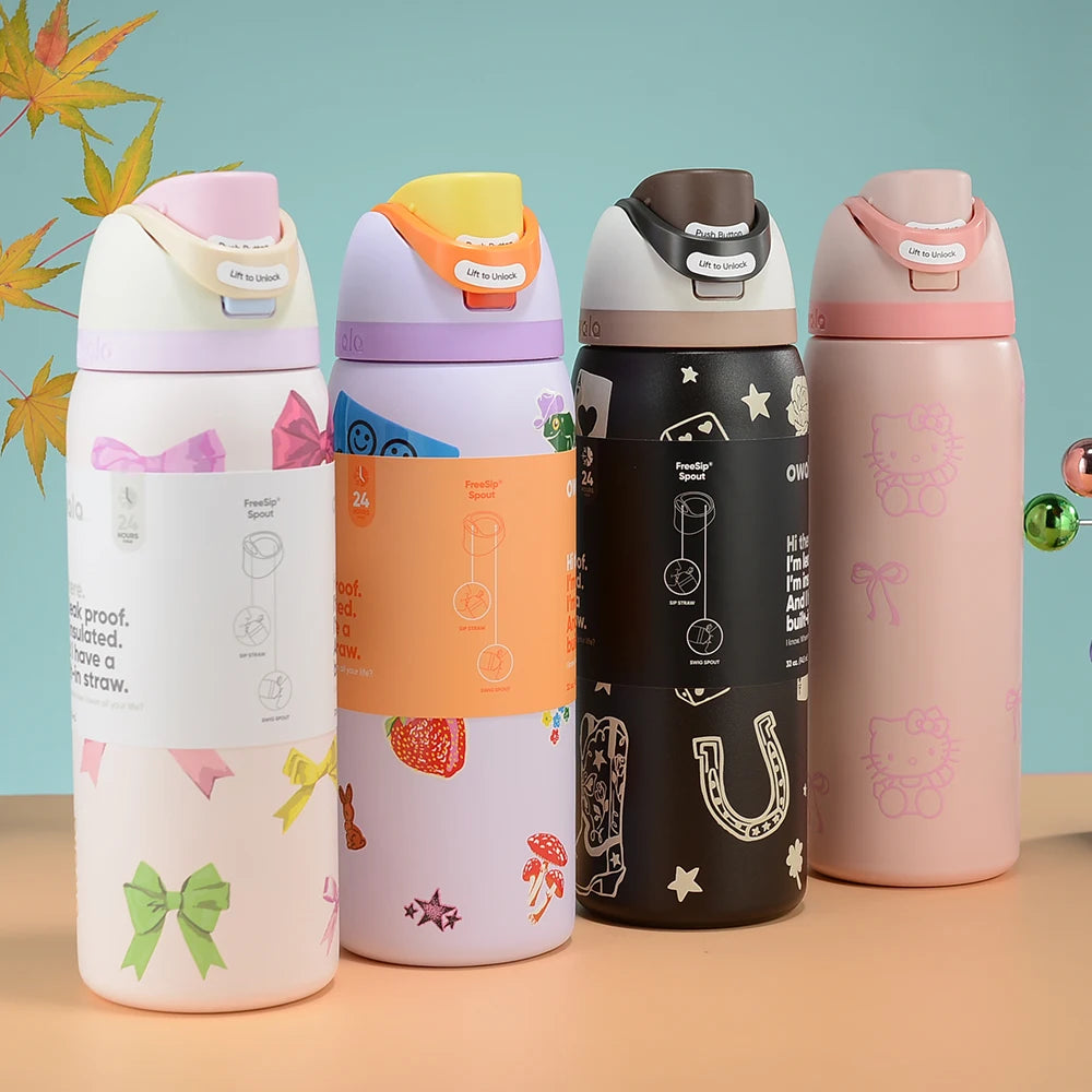 OWALA FreeSip Insulated Water Bottle