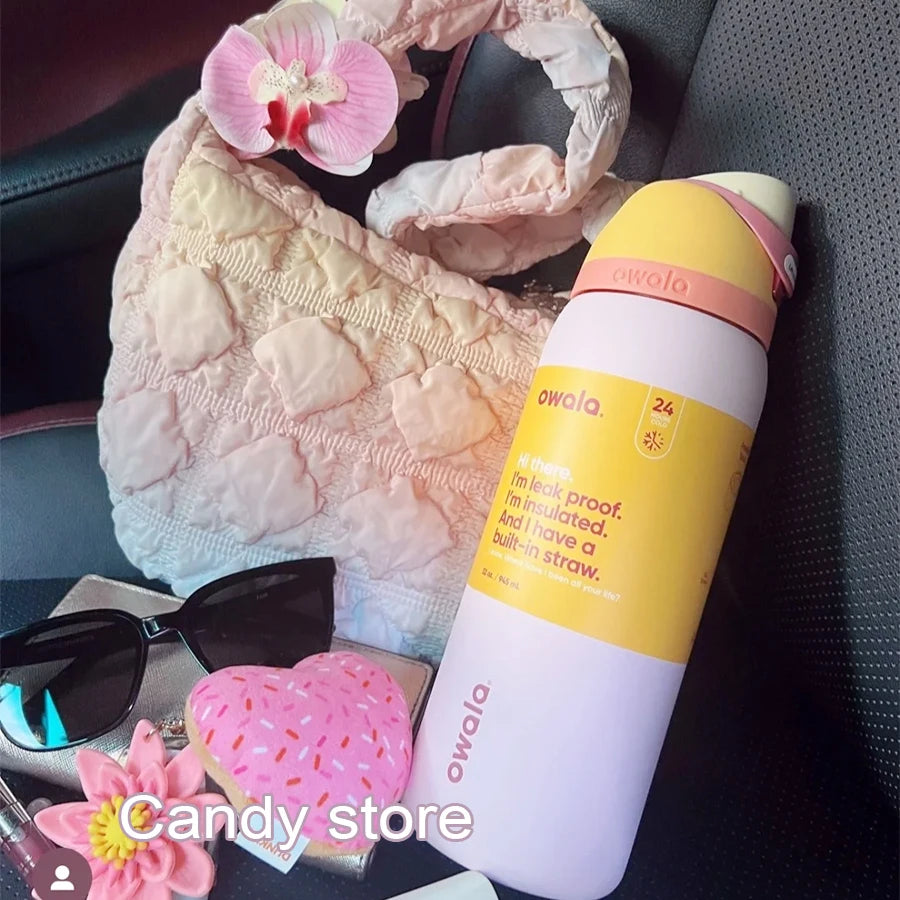OWALA FreeSip Insulated Water Bottle