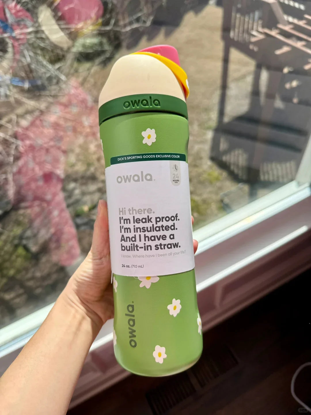 Owala Insulated Stainless Steel Water Bottle with Straw, BPA-Free Sports Water Bottle, Great for Travel, 24Oz/32 Oz,