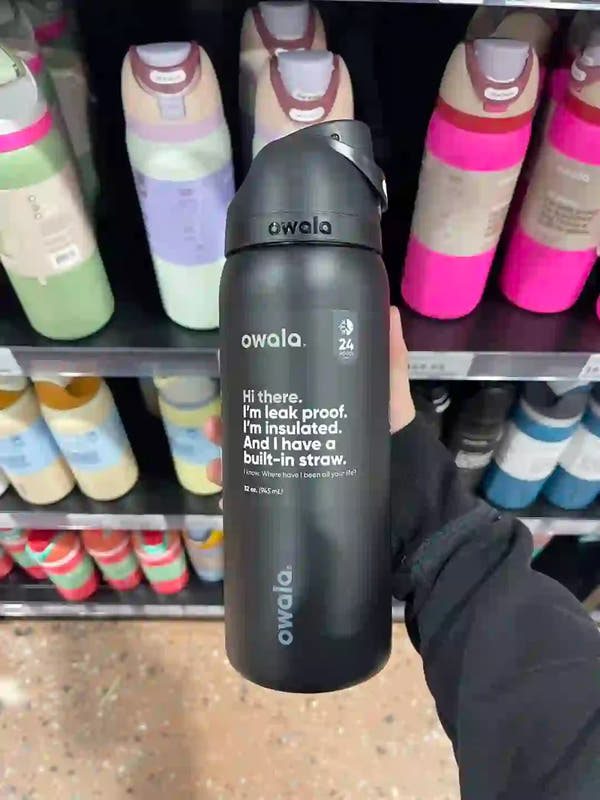 OWALA FreeSip Insulated Water Bottle